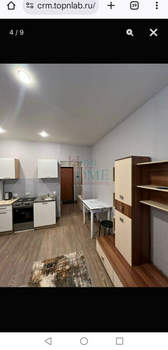 Студия квартира, на длительный срок, 20м2, 5/17 этаж