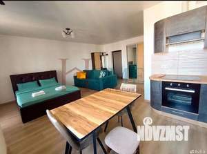 Студия квартира, на длительный срок, 40м2, 23/24 этаж