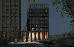 Студия квартира, на длительный срок, 32м2, 10/25 этаж