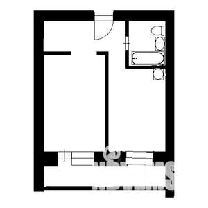 1-к квартира, на длительный срок, 39м2, 9/12 этаж