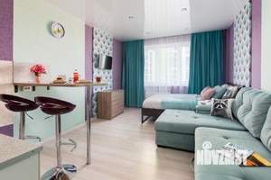 1-к квартира, посуточно, 25м2, 1/1 этаж