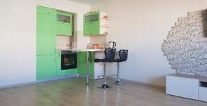 Студия квартира, на длительный срок, 40м2, 9/10 этаж