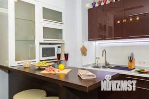 1-к квартира, посуточно, 45м2, 1/1 этаж