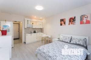 Студия квартира, посуточно, 25м2, 22/25 этаж