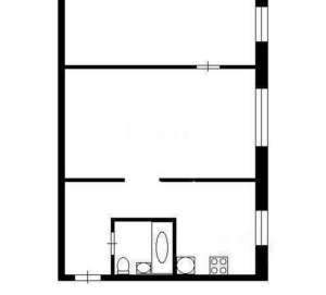 2-к квартира, на длительный срок, 45м2, 2/5 этаж