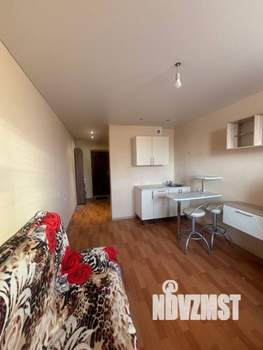 Студия квартира, на длительный срок, 19м2, 13/17 этаж