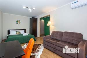 1-к квартира, посуточно, 36м2, 1/1 этаж