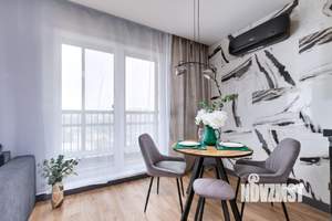 1-к квартира, посуточно, 40м2, 12/18 этаж