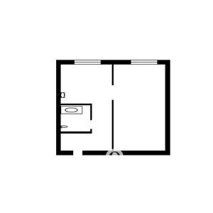 1-к квартира, на длительный срок, 31м2, 2/5 этаж