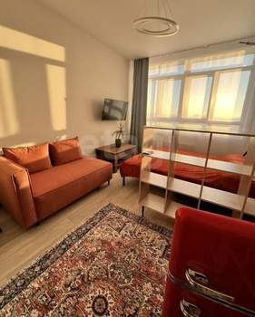 Студия квартира, на длительный срок, 24м2, 19/20 этаж