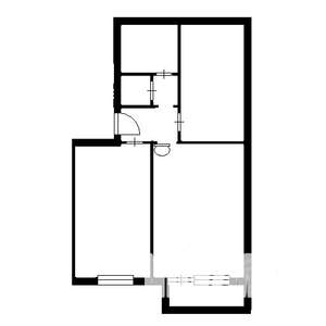 2-к квартира, на длительный срок, 49м2, 4/5 этаж