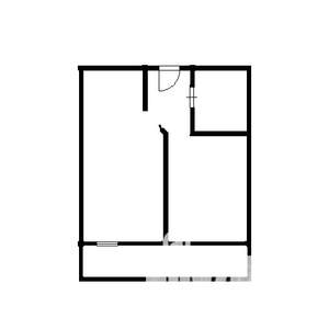 1-к квартира, на длительный срок, 28м2, 5/10 этаж