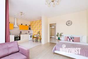 Студия квартира, посуточно, 44м2, 13/24 этаж