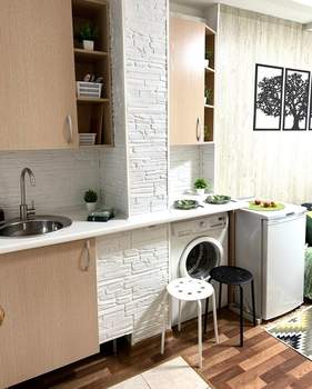 Студия квартира, на длительный срок, 14м2, 1/9 этаж