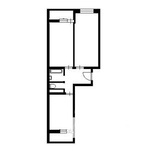 3-к квартира, на длительный срок, 63м2, 4/9 этаж