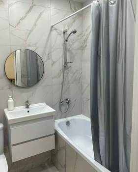 Студия квартира, на длительный срок, 25м2, 12/17 этаж