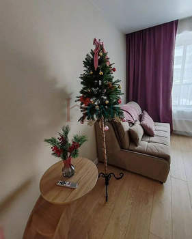 Студия квартира, на длительный срок, 28м2, 2/17 этаж