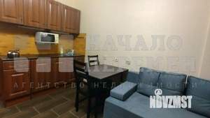 Студия квартира, на длительный срок, 23м2, 17/19 этаж