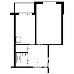 1-к квартира, на длительный срок, 48м2, 15/17 этаж