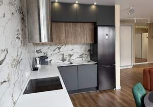 Студия квартира, на длительный срок, 61м2, 17/23 этаж