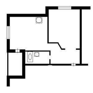 1-к квартира, на длительный срок, 52м2, 1/17 этаж
