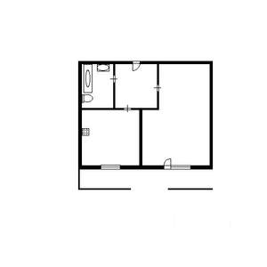 1-к квартира, на длительный срок, 30м2, 3/12 этаж