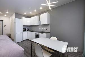 Студия квартира, на длительный срок, 40м2, 11/28 этаж