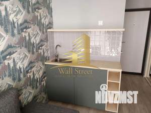 Студия квартира, на длительный срок, 17м2, 10/15 этаж