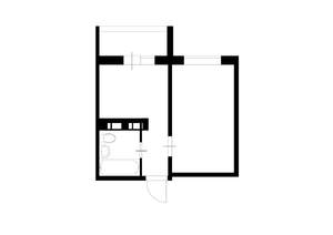 1-к квартира, на длительный срок, 36м2, 5/6 этаж