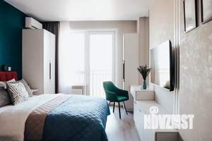 1-к квартира, посуточно, 40м2, 23/25 этаж