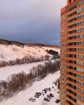 1-к квартира, на длительный срок, 46м2, 12/19 этаж