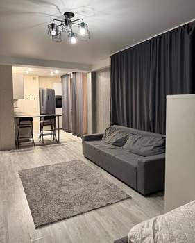 Студия квартира, на длительный срок, 43м2, 9/17 этаж