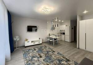 Студия квартира, на длительный срок, 38м2, 10/18 этаж