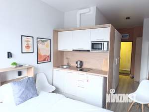 Студия квартира, посуточно, 22м2, 9/16 этаж