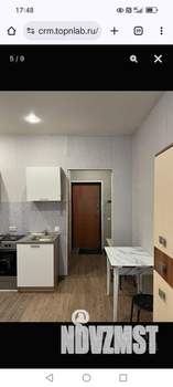 Студия квартира, на длительный срок, 20м2, 5/17 этаж