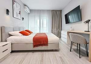 Студия квартира, на длительный срок, 37м2, 16/24 этаж