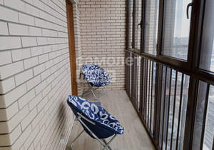 Студия квартира, на длительный срок, 34м2, 23/25 этаж