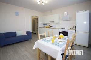 3-к квартира, посуточно, 61м2, 1/1 этаж