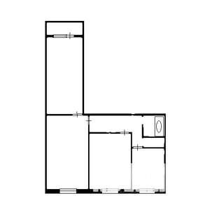 3-к квартира, на длительный срок, 60м2, 8/9 этаж