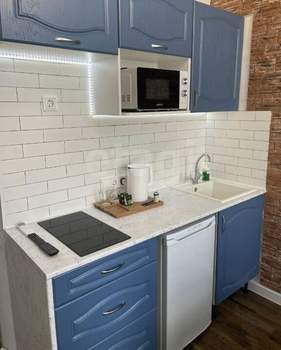 Студия квартира, на длительный срок, 22м2, 17/18 этаж