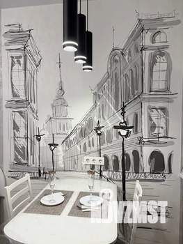 Студия квартира, посуточно, 34м2, 23/24 этаж