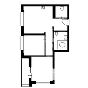 2-к квартира, на длительный срок, 44м2, 3/5 этаж