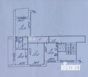 3-к квартира, на длительный срок, 72м2, 4/9 этаж