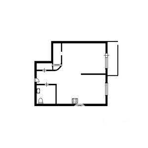 1-к квартира, на длительный срок, 43м2, 5/12 этаж