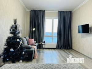 1-к квартира, посуточно, 42м2, 6/17 этаж