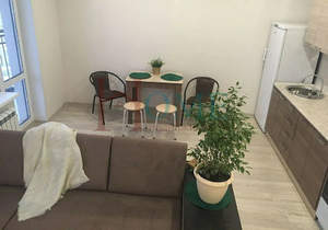 Студия квартира, на длительный срок, 40м2, 16/25 этаж