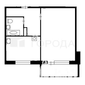 1-к квартира, на длительный срок, 38м2, 3/10 этаж