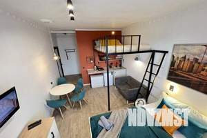 Студия квартира, посуточно, 21м2, 1/6 этаж