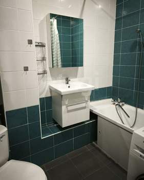 1-к квартира, на длительный срок, 41м2, 12/22 этаж