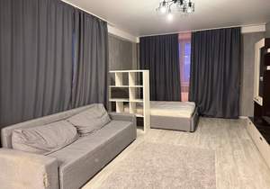 Студия квартира, на длительный срок, 43м2, 9/17 этаж